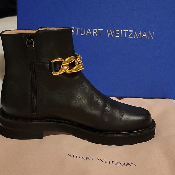7.5 Stuart Weitzman Chain Boot - Picture 3 of 3